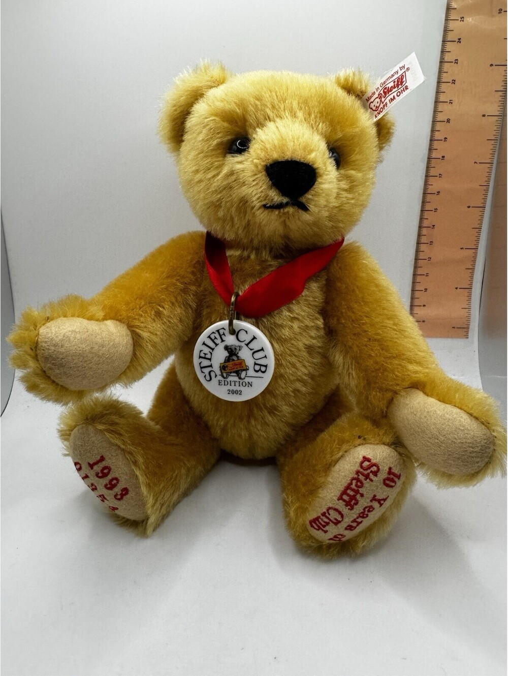 Steiff Teddy Bear 2002 Sonderedition Steiff Club Collectors Club Limited Edition